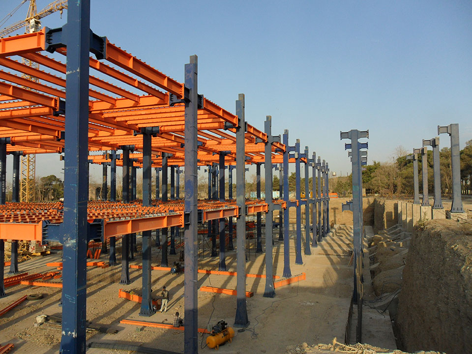 Shopping center Steel structure project