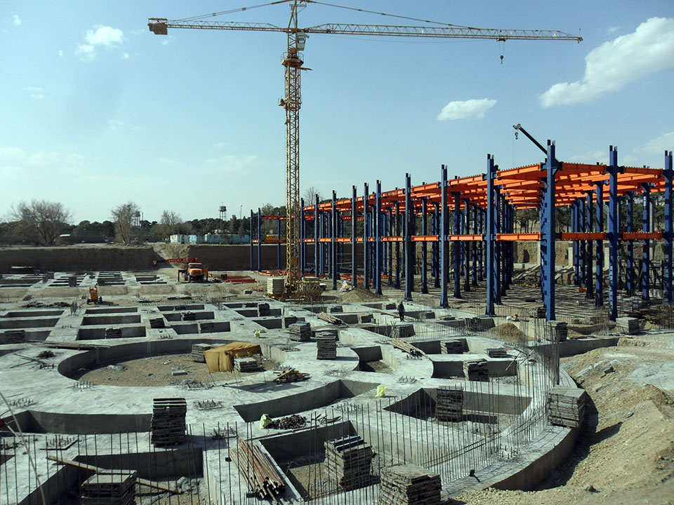 Shopping center Steel structure project