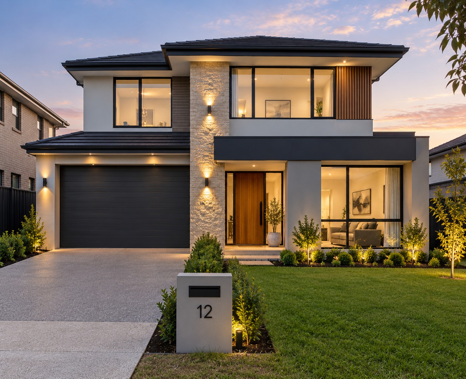 Completed FIDARO residential construction project