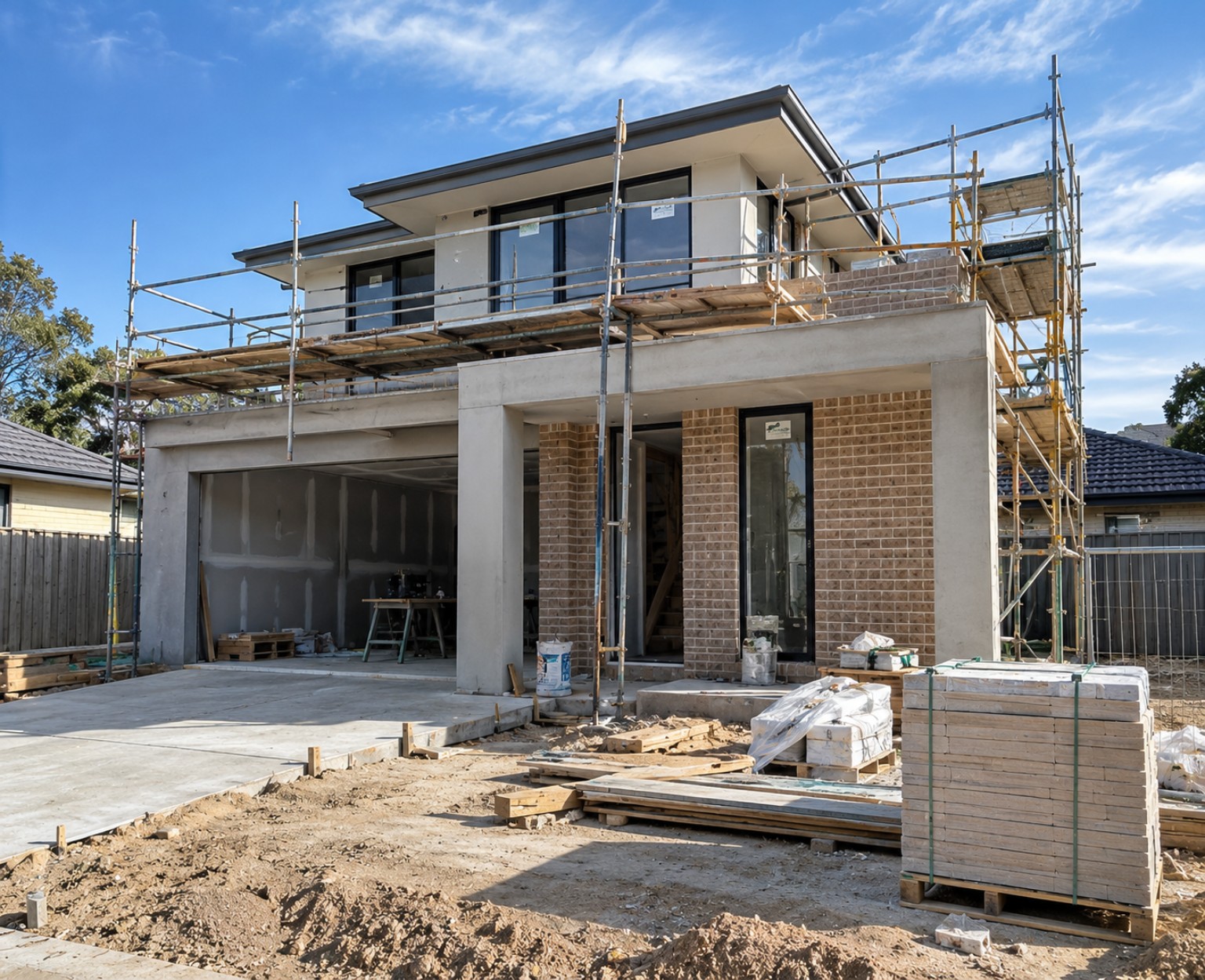 FIDARO residential construction in progress