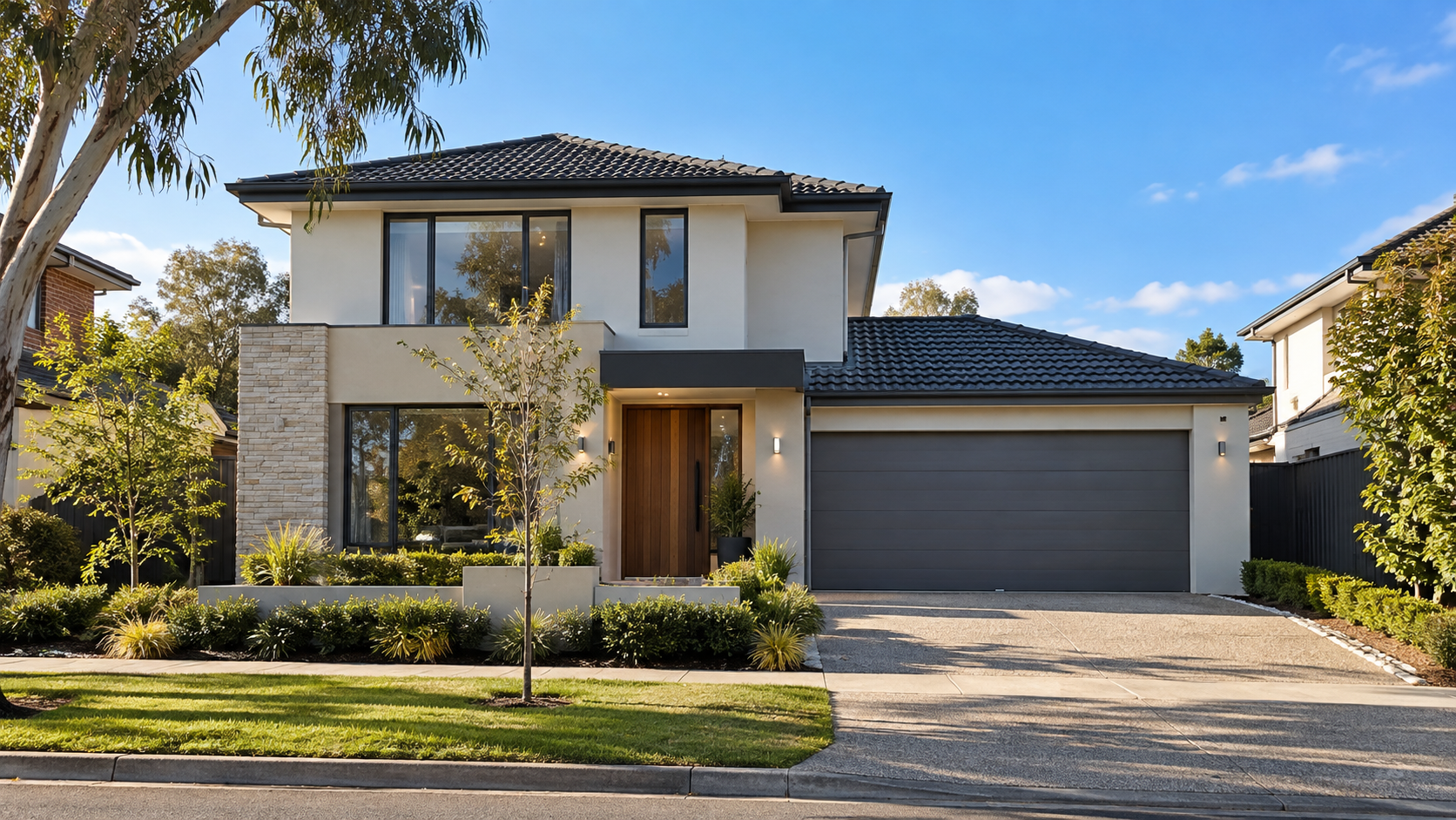 FIDARO contemporary residential home exterior