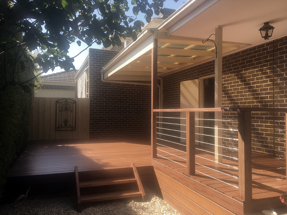 Templestowe Lower Veranda and Deck